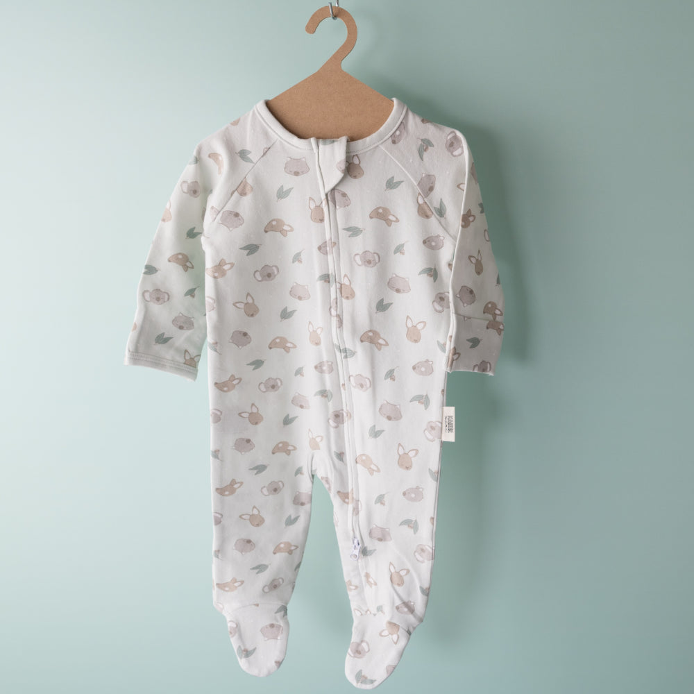 Baby Growsuit - AUSSIE MATES Size 6-12M